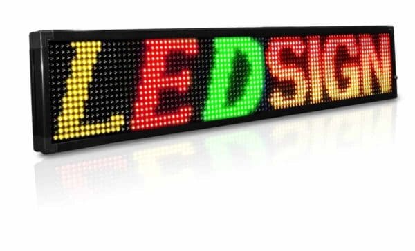LED sign programmable