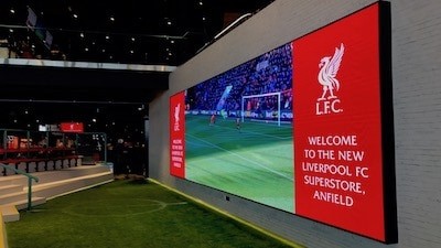 LIVERPOOL FC LED VIDEO LED SCREEN