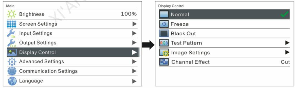 display-control