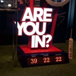 LED COUNTDOWN CLOCK