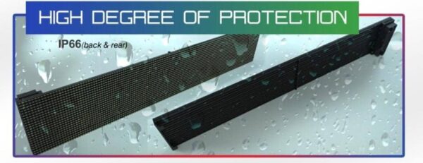 Transparent LED Facade Display - Transbar P10