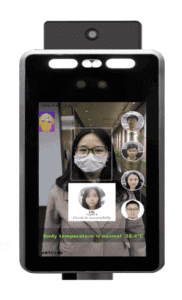 Covid screen check in screen