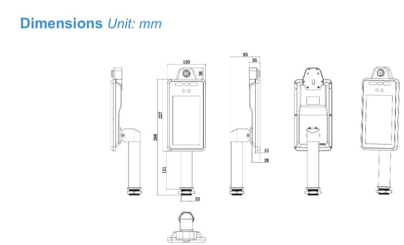 Covid Thermal Detection and Facemask Clocking In Units Covid Thermal Detection and Facemask Clocking In Units