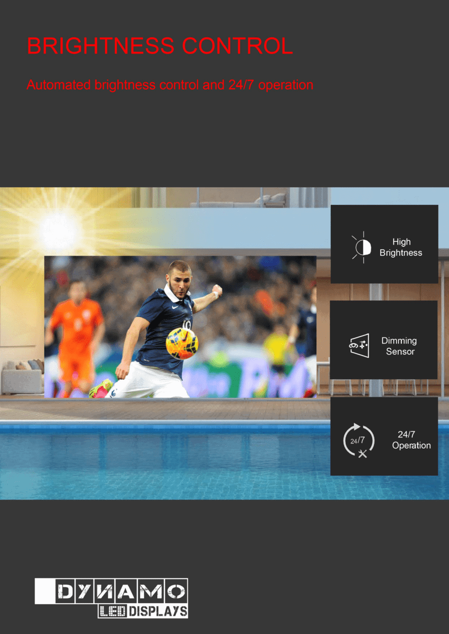 LED SCREEN BRIGHTNESS