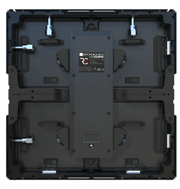 DEX LED Display cabinet marketing image from rear