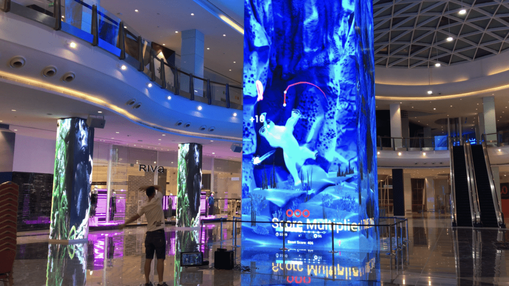 LED Display that is interactive in Oman