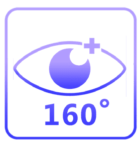 Viewing Angle H160°-V160°