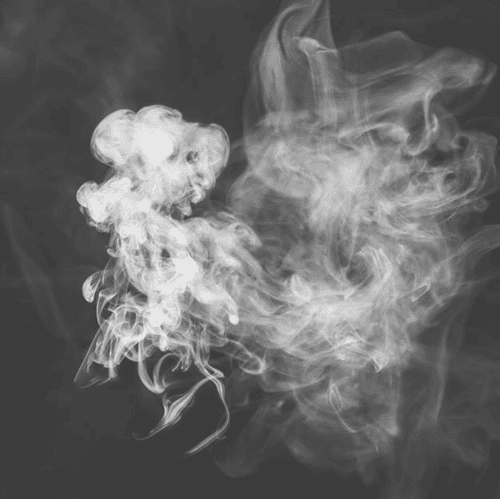 visible smoke
