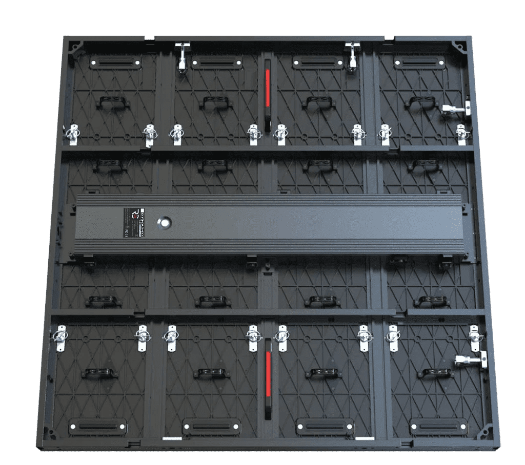 DVO Outdoor LED Cabinet from back