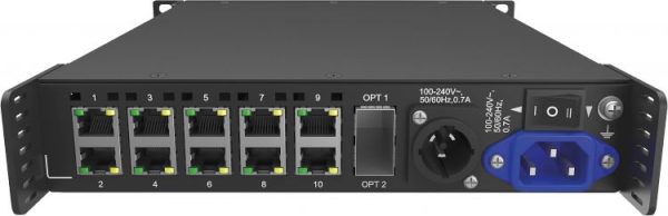 Novastar CVT10-S 10x gigabit ethernet to fibre converter