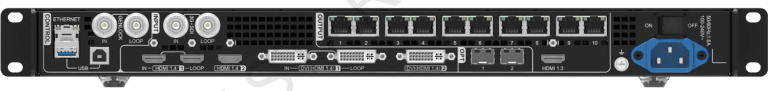 VX1000-rear panel