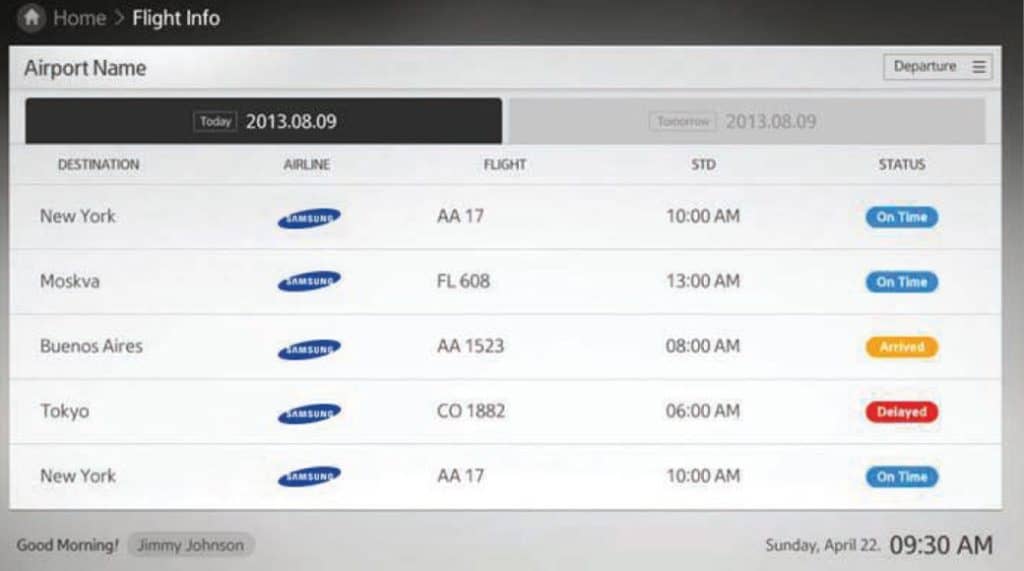 DTV-screen
