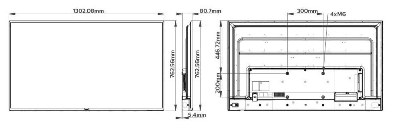 Philips-58-dimension
