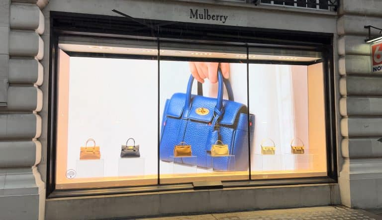 Mulberry LED Screen Regent street
