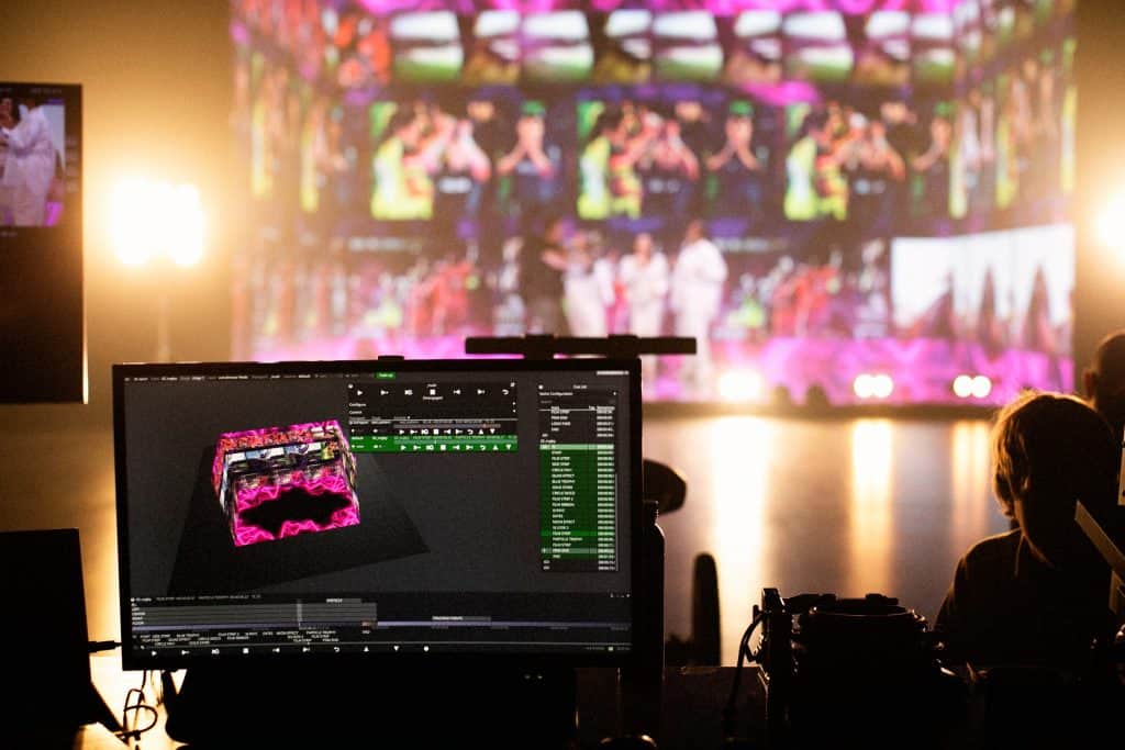 LED screen technology used in virtual production