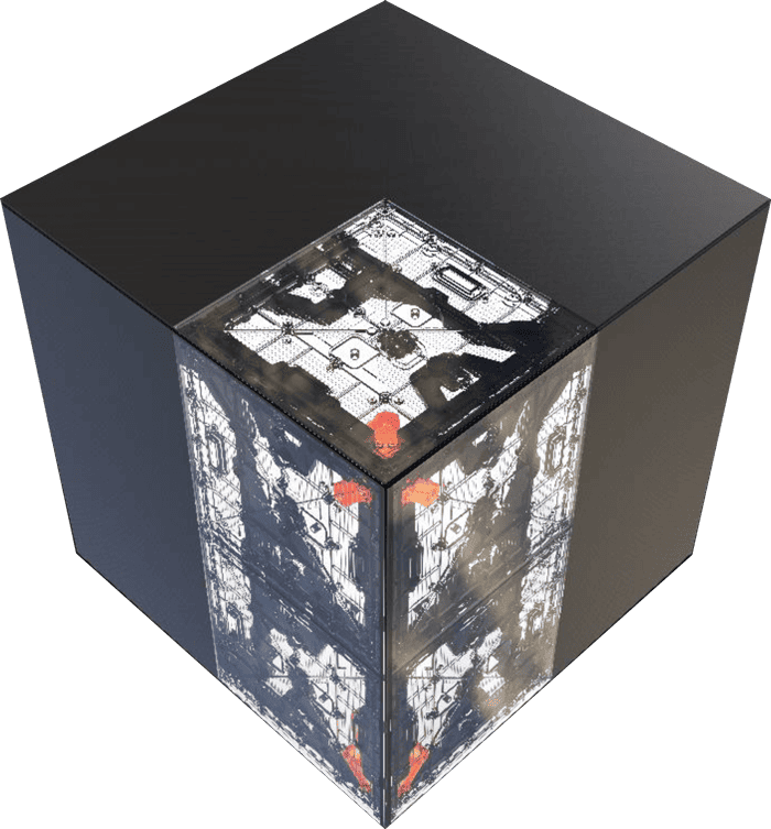Cube connector